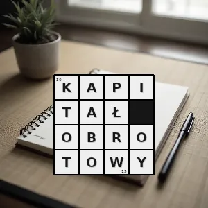 Hasło krzyżówkowe nadwyżka aktywów obrotowych nad zobowiązaniami krótkoterminowymi - kapitał obrotowy – rozwiązanie, synonimy, podpowiedzi i definicje krzyżówkowe